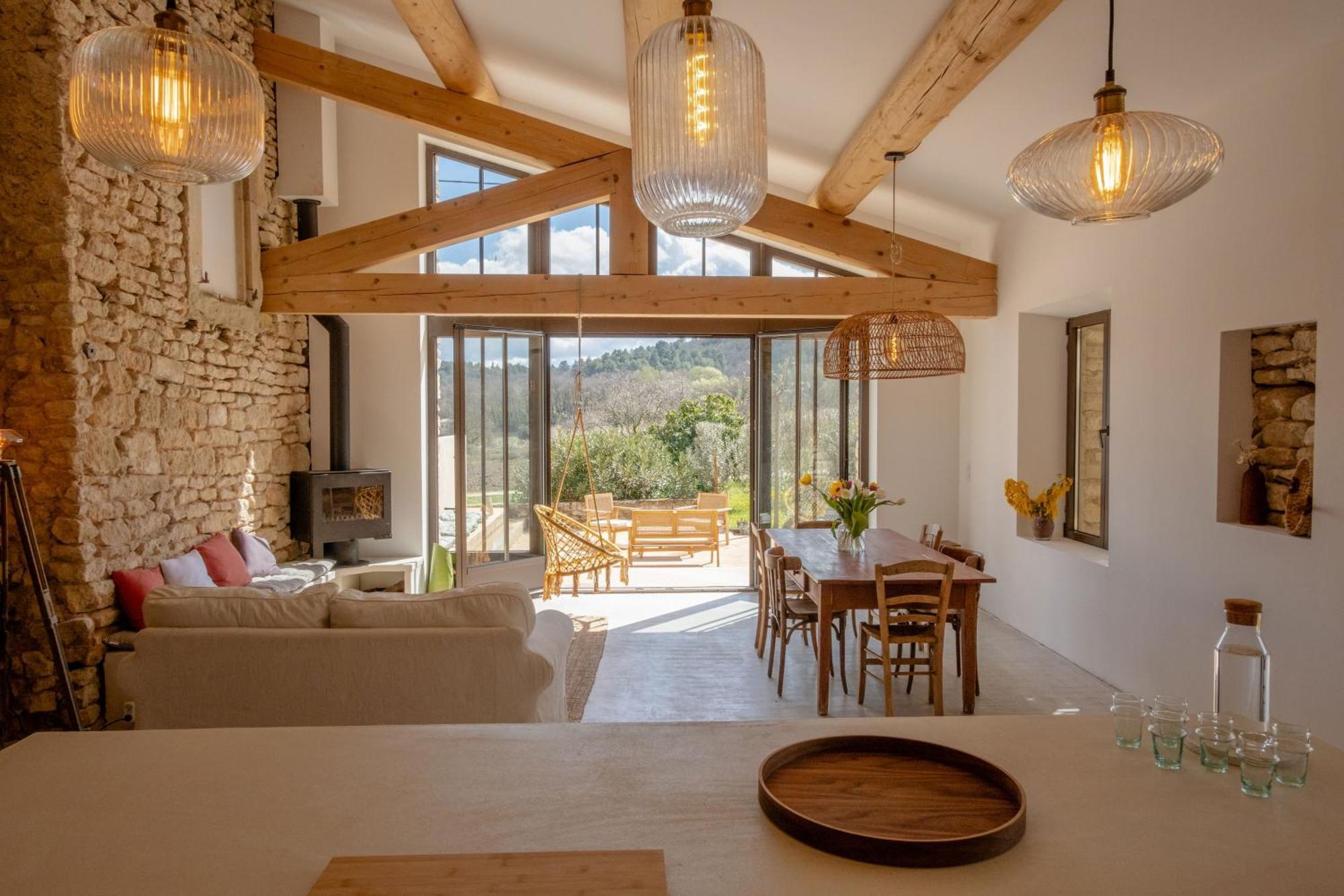 L'Atelier Des Vignes Villa Saint-Pantaléon Exteriör bild