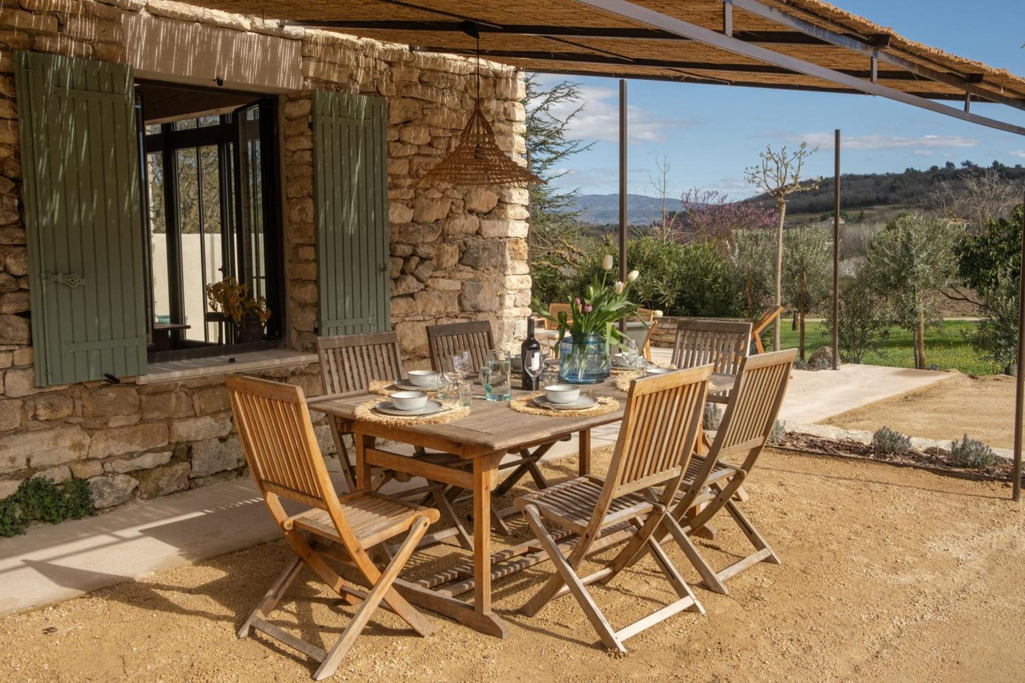 L'Atelier Des Vignes Villa Saint-Pantaléon Exteriör bild